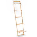 vidaXL Leiterregal Zedernholz 41,5x30x176 cm