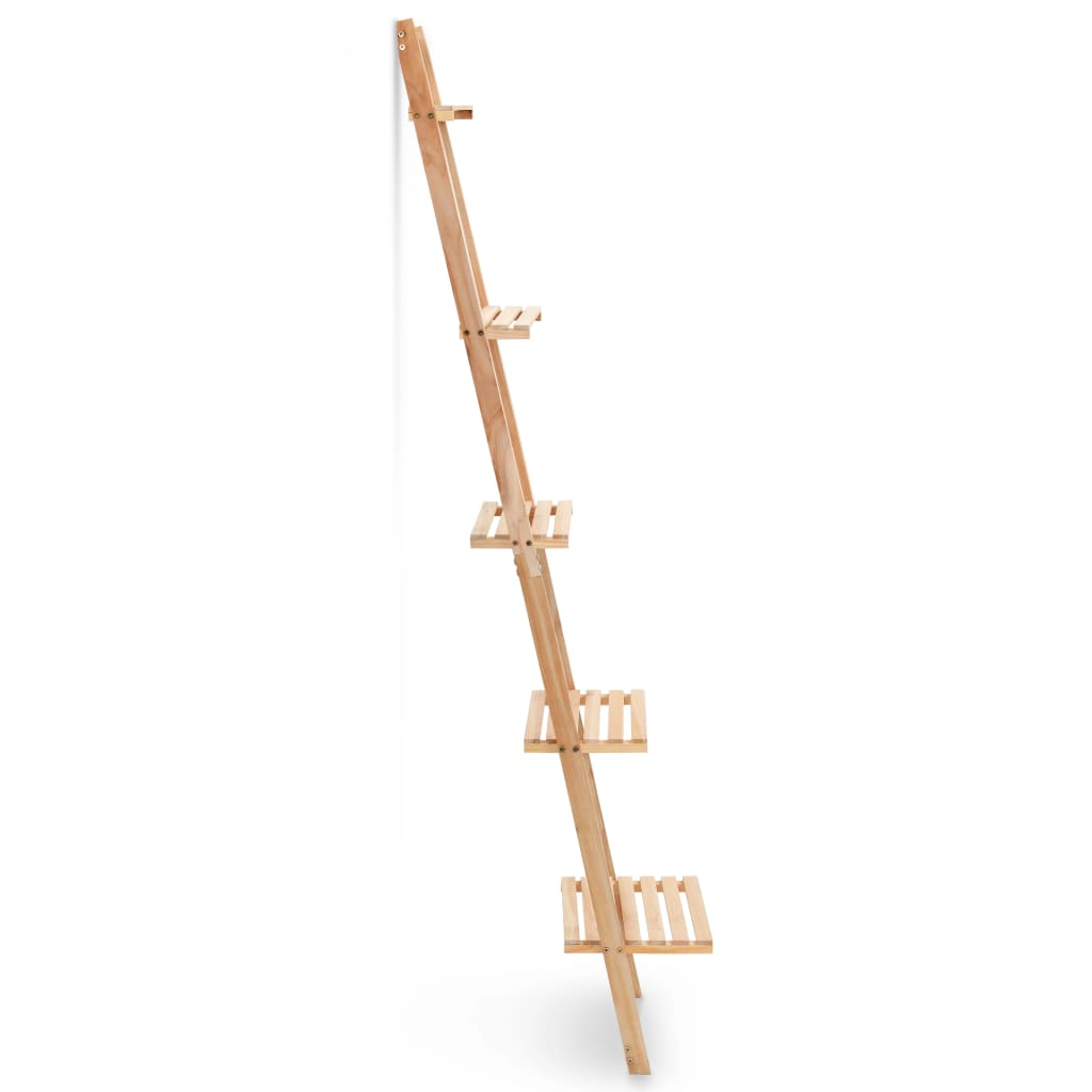 vidaXL Leiterregal Zedernholz 41,5x30x176 cm