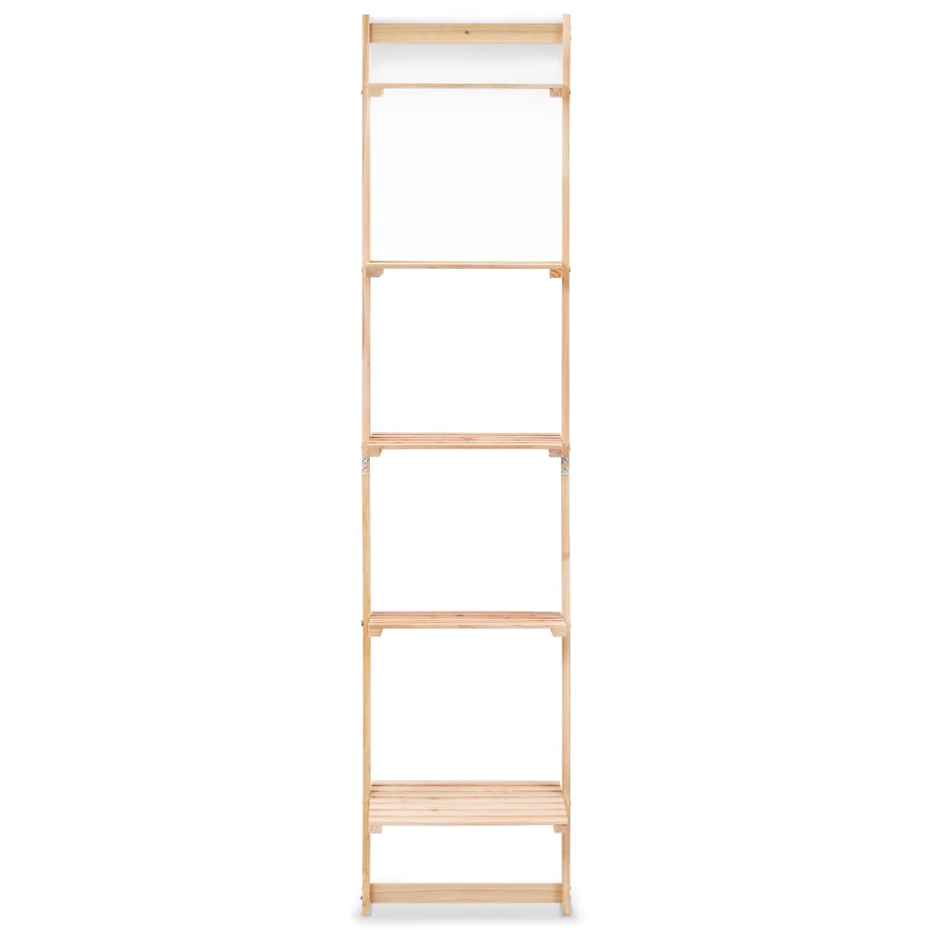 vidaXL Leiterregal Zedernholz 41,5x30x176 cm