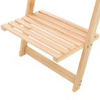 vidaXL Leiterregal Zedernholz 41,5x30x176 cm