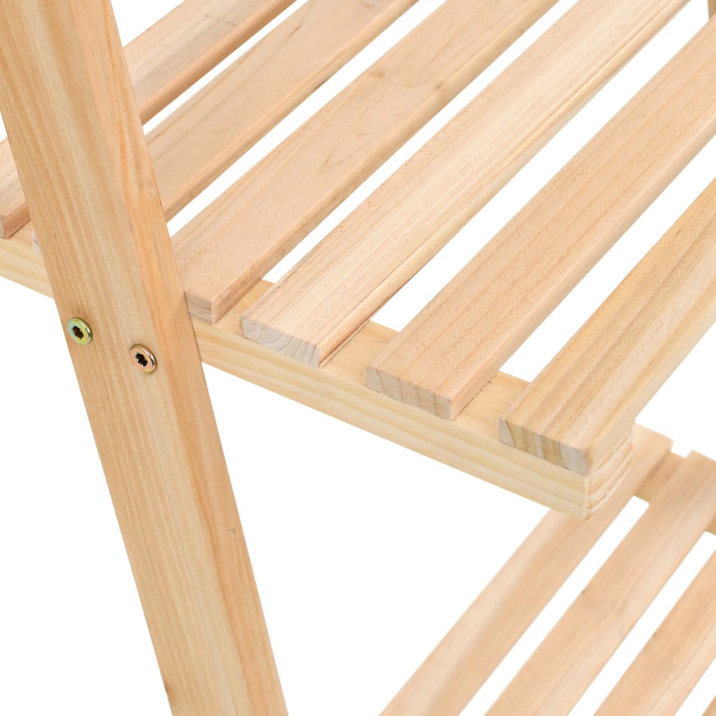 vidaXL Leiterregal Zedernholz 41,5x30x176 cm