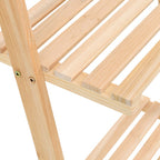 vidaXL Leiterregal Zedernholz 41,5x30x176 cm