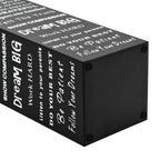 vidaXL Regenschirmständer Text-Design Stahl Schwarz