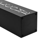 vidaXL Regenschirmständer Welcome Stahl Schwarz