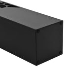 vidaXL Regenschirmständer Steinen-Design Stahl Schwarz
