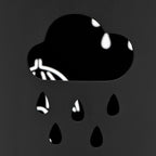 vidaXL Regenschirmständer Regenschirm-Motiv Stahl Schwarz