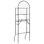 vidaXL Toilettenregal Schwarz 60x33x174 cm