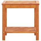 vidaXL Beistelltisch Akazienholz Massiv 45 x 33 x 45 cm