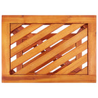 vidaXL Beistelltisch Akazienholz Massiv 45 x 33 x 45 cm