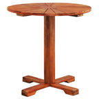 vidaXL Bistrotisch 70x70 cm Massivholz Akazie