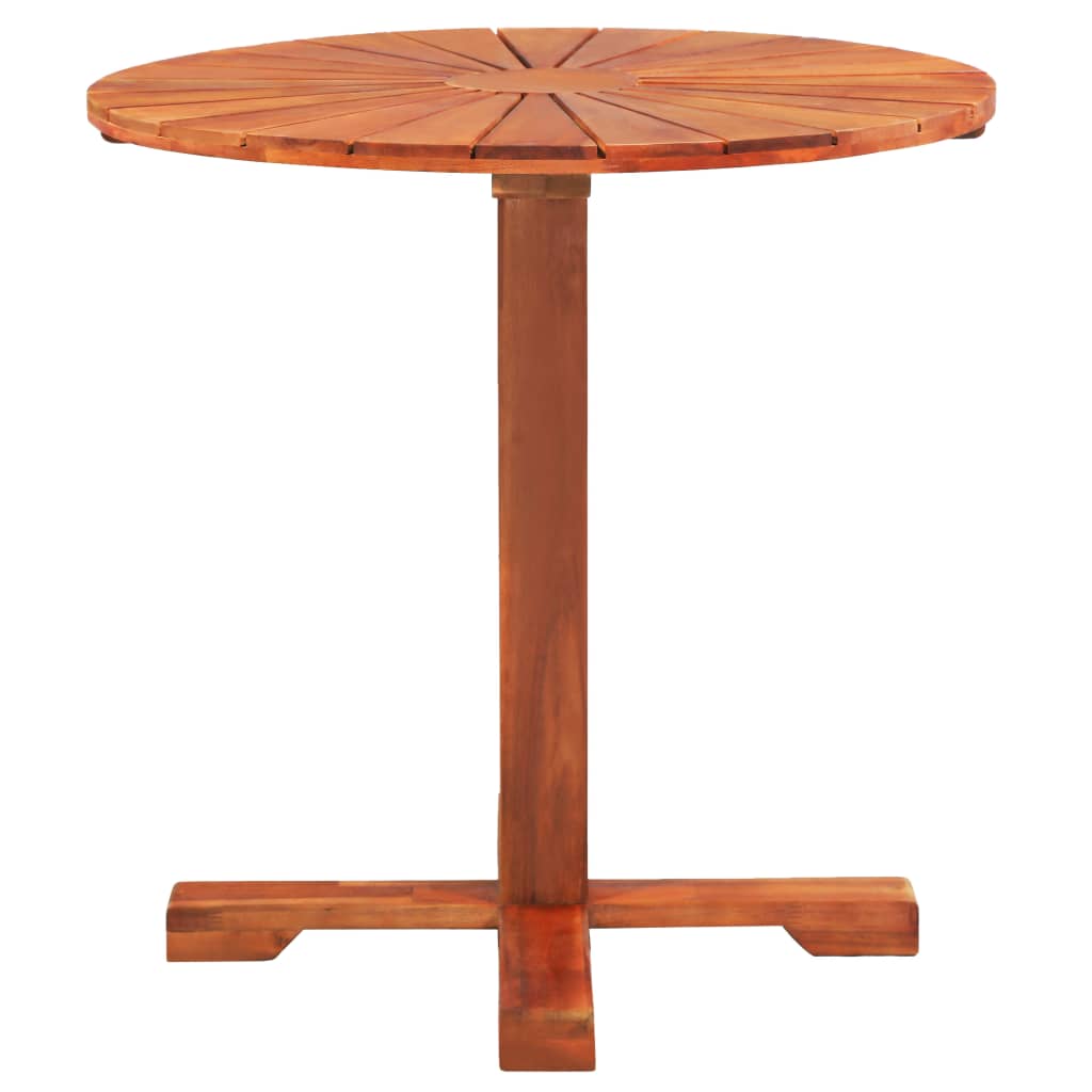 vidaXL Bistrotisch 70x70 cm Massivholz Akazie