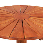 vidaXL Bistrotisch 70x70 cm Massivholz Akazie
