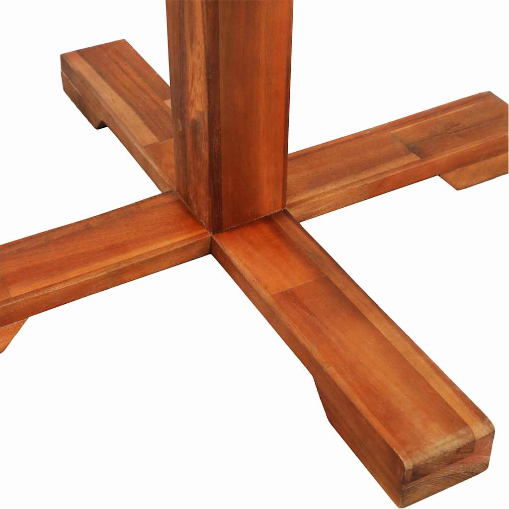 vidaXL Bistrotisch 70x70 cm Massivholz Akazie
