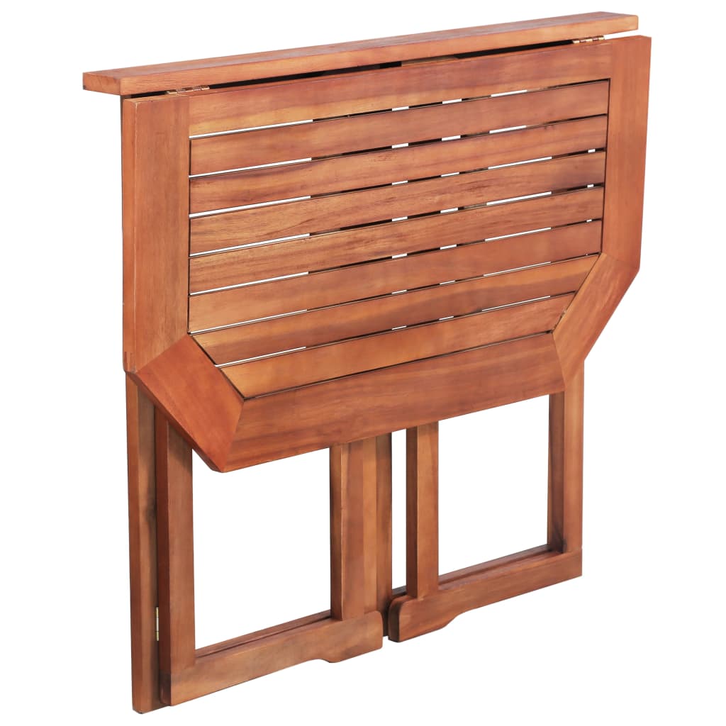 vidaXL 2-tlg. Bistro-Set Akazie Massivholz