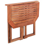 vidaXL 2-tlg. Bistro-Set Akazie Massivholz
