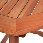 vidaXL 2-tlg. Bistro-Set Akazie Massivholz