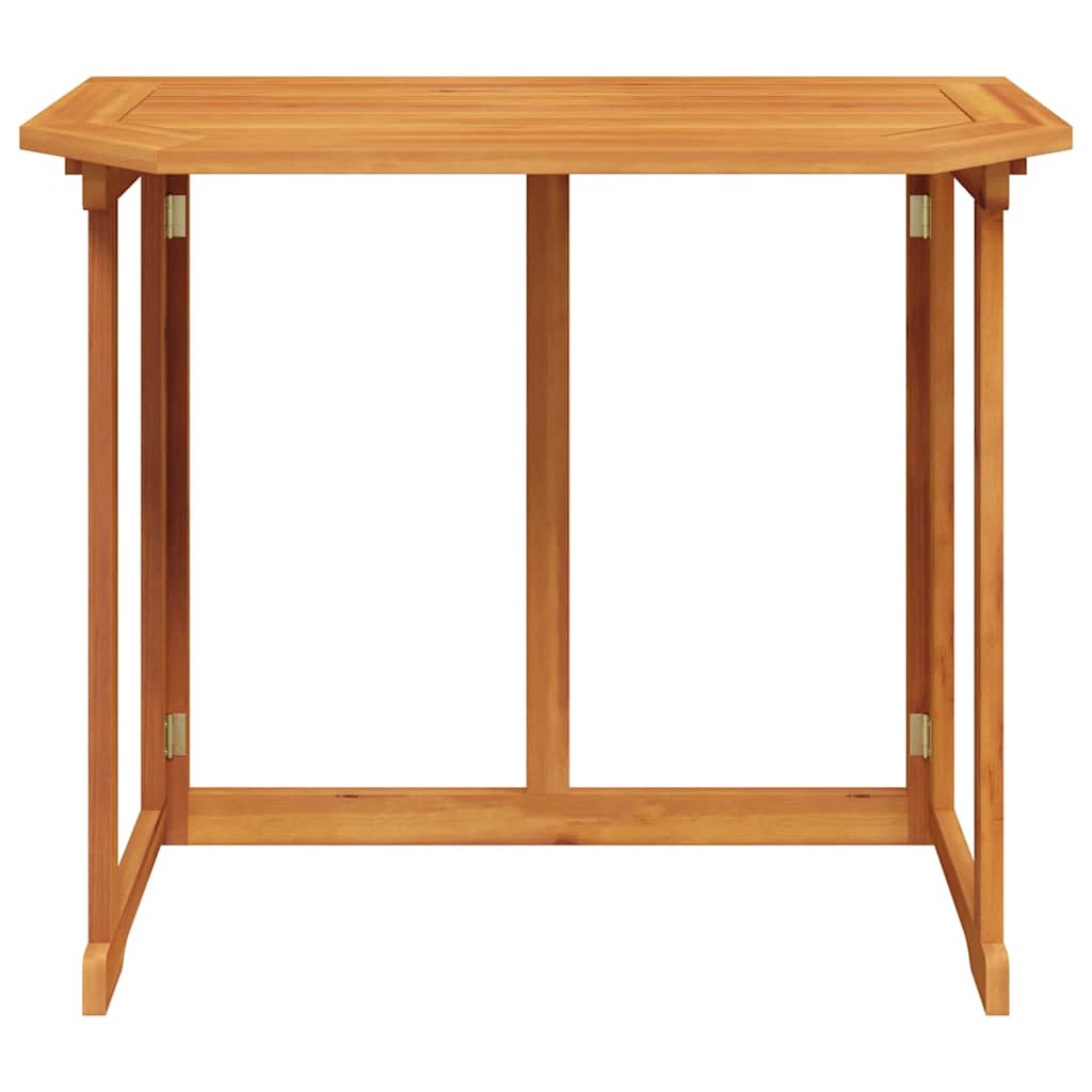 vidaXL Bistrotisch 90x50x75 cm Akazie Massivholz