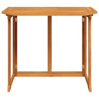 vidaXL Bistrotisch 90x50x75 cm Akazie Massivholz
