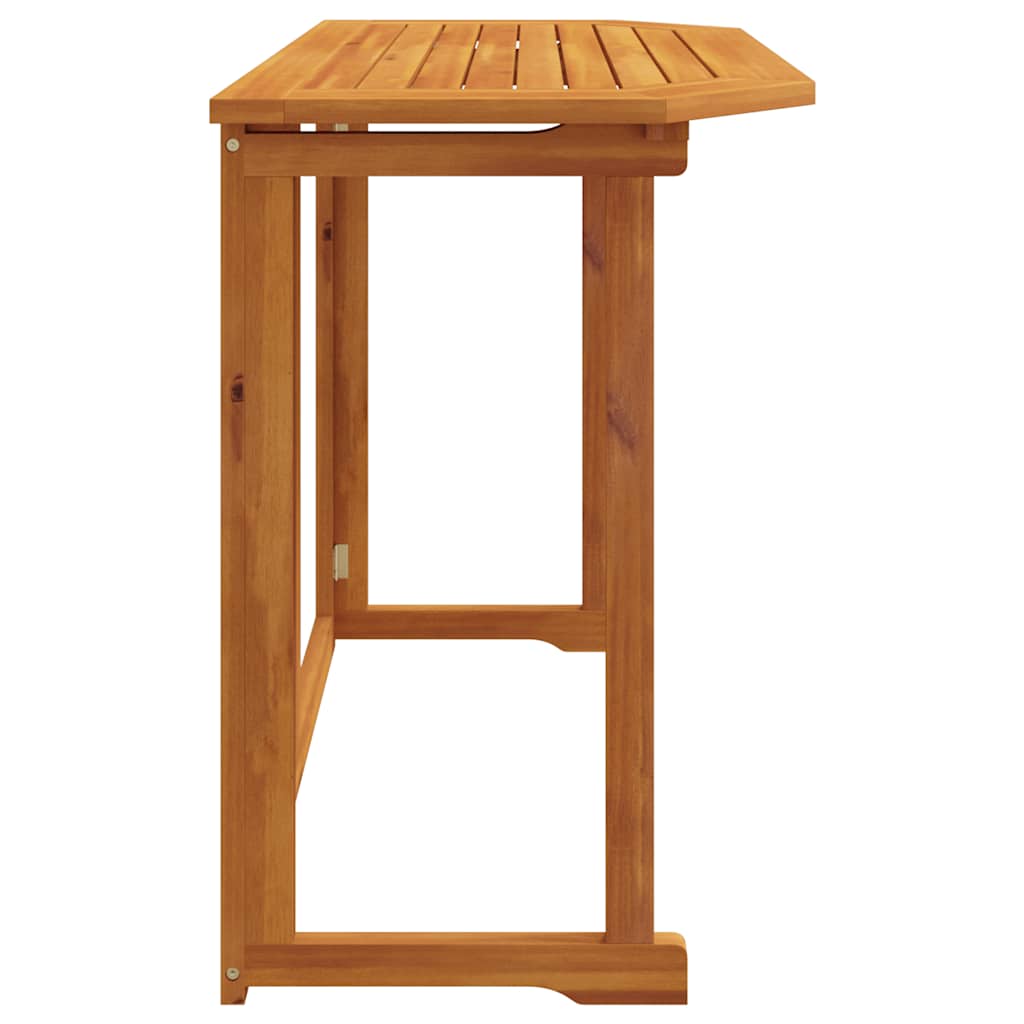 vidaXL Bistrotisch 90x50x75 cm Akazie Massivholz