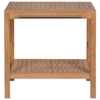 vidaXL Waschtischunterschrank Massivholz Teak 74x45x75 cm