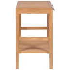 vidaXL Waschtischunterschrank Massivholz Teak 74x45x75 cm