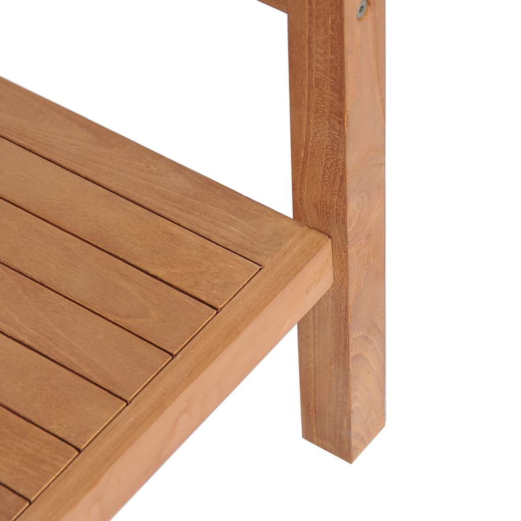vidaXL Waschtischunterschrank Massivholz Teak 74x45x75 cm