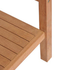 vidaXL Waschtischunterschrank Massivholz Teak 74x45x75 cm