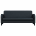 vidaXL 2-tlg. Sofa-Set Kunstleder Schwarz