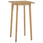 vidaXL 3-tlg. Bar-Set Akazie Massivholz