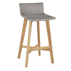 vidaXL 3-tlg. Bar-Set Akazie Massivholz