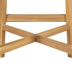 vidaXL 3-tlg. Bar-Set Akazie Massivholz