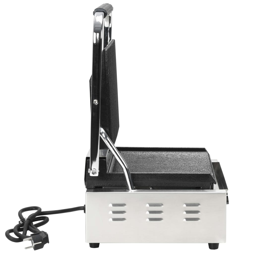 vidaXL Gerillter Panini-Grill 2200 W 43x30,5x20 cm