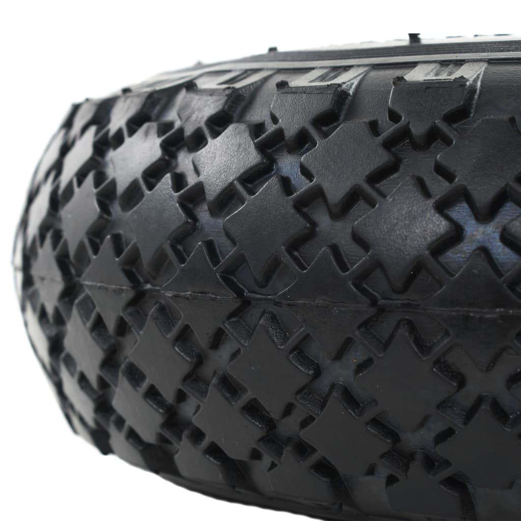 vidaXL Sackkarrenräder 4 Stk. Gummi 3,00-4 (245x82)
