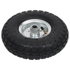 vidaXL Sackkarrenräder 2 Stk. Gummi 4,10 / 3,50 - 4 (260x83)