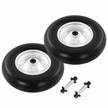 vidaXL Schubkarrenräder 2 Stk. mit Achsen Massives PU 4,00 - 8 390 mm