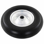 vidaXL Schubkarrenräder 2 Stk. mit Achsen Massives PU 4,00 - 8 390 mm