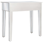 vidaXL Verspiegelter Schminktisch mit Hocker MDF und Glas