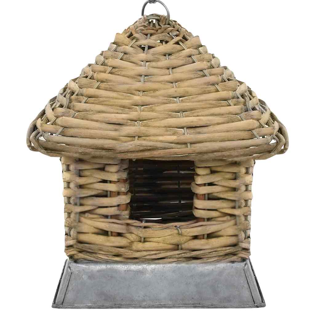 vidaXL Vogelhaus 3 Stk. Korbweide