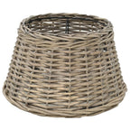 vidaXL Lampenschirm Korbweide 38 x 23 cm Natur