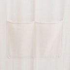 vidaXL 5-teiliger Raumteiler Creme 200 x 170 x 4 cm Stoff