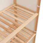 vidaXL Kleiderschrank mit 3 Ebenen 79 x 40 x 170 cm