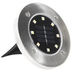 vidaXL Solar-Bodenleuchten 8 Stk. LED Weiß
