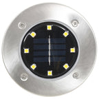 vidaXL Solar-Bodenleuchten 8 Stk. LED Warmweiß