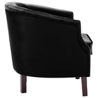 vidaXL Sessel Schwarz Samt