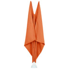 vidaXL Faltbarer Terrassen-Seitenfächer Terracotta-Rot 240×160 cm