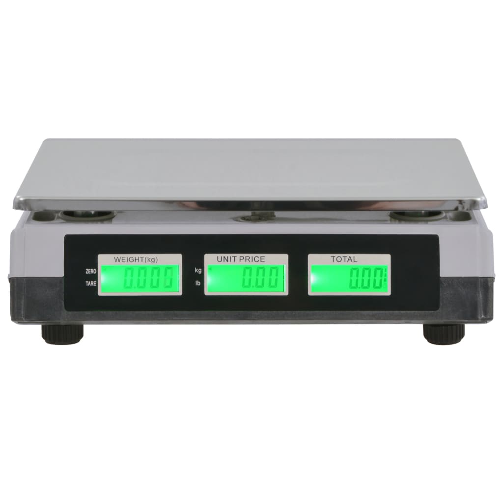 vidaXL Digitalwaage 30 kg mit Akku