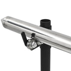 vidaXL Automatischer Grillspieß mit Motor Edelstahl 207×45×81 cm