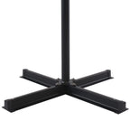 vidaXL Sonnenschirm mit Aluminium-Mast 500 cm Anthrazit