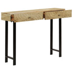 vidaXL Konsolentisch Massivholz Mango 102x30x79 cm