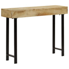 vidaXL Konsolentisch Massivholz Mango 102x30x79 cm